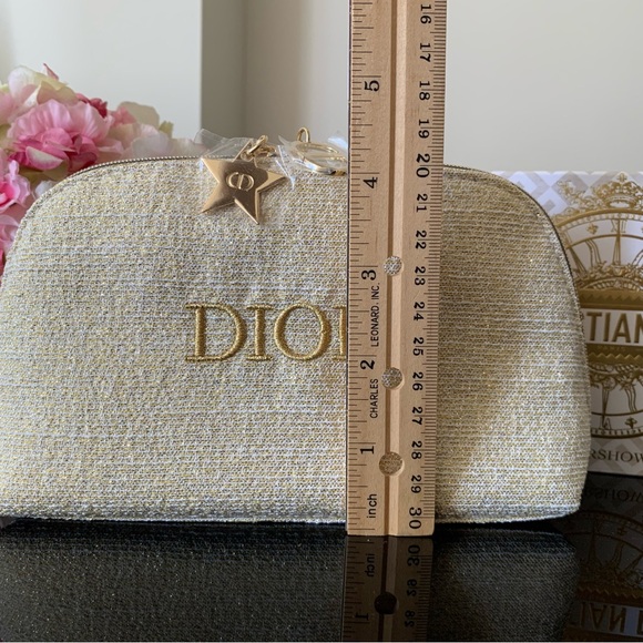 Dior cosmetic pouch Brand new Holiday 2024 comes with box Authentic ⭐️ - Picture 6 of 11